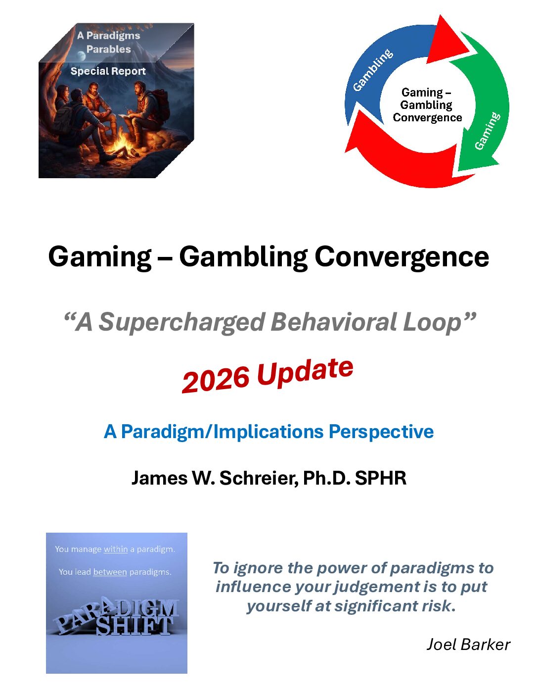 Gaming - Gambling Convergence