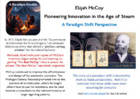 Elijah McCoy:  Pioneering Innovation in the Age of Steam